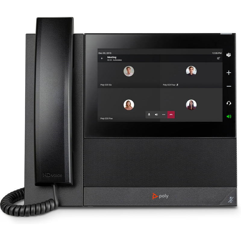 Poly CCX 600 Business Media Phone for Microsoft Teams and PoE-enabled 82Z84AA
