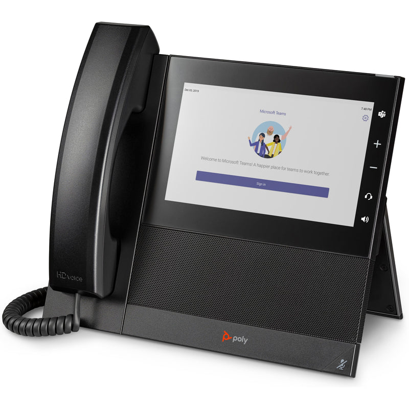 Poly CCX 600 Business Media Phone for Microsoft Teams and PoE-enabled 82Z84AA