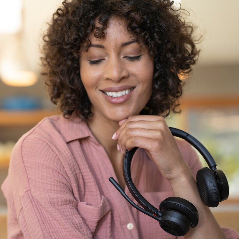 Poly Voyager 4320 UC Wireless Headset USB-A and BT700 Adapter 76U49AA