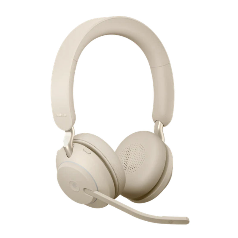 Jabra Evolve2 65 USB-A Link380a MS Stereo - Beige 26599-999-998