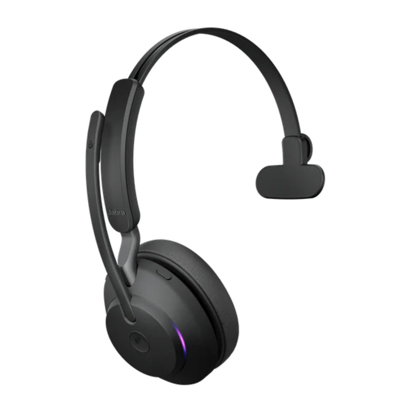 Jabra Evolve2 65 USB-C Link380c MS Teams Mono with Stand Black 26599-899-889