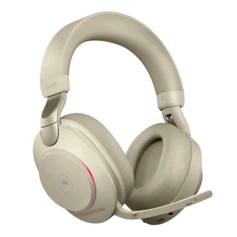 Jabra Evolve2 85 USB-C Link380c MS Stereo with Stand - Beige 28599-999-888