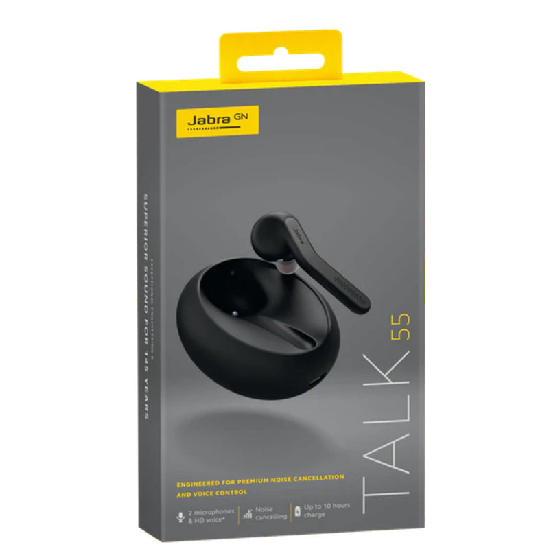 Jabra Talk 55 Bluetooth Headset 100-98200900-02
