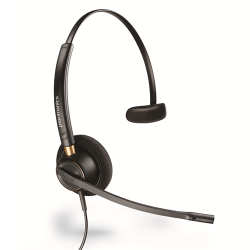 Plantronics EncorePro HW510 Monaural, Over-the-head, Noise Canceling Headset 89433-01