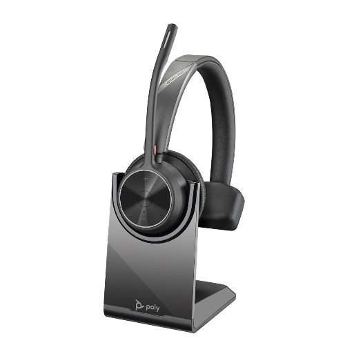 Poly Voyager 4310 UC Wireless Headset for Microsoft Teams with Charge Stand USB-A 218471-02