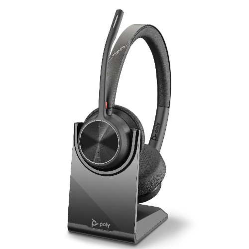 Poly Voyager 4320 UC Wireless Headset with Charge Stand USB-C 218479-01